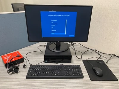 HP  Slimline Desktop 290-p0035qd  2.8 GHz Intel i5 UHD Graphics 630 8GB RAM - Image 1 of 4