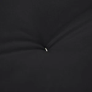 Queen-Size 6-inch Black Suede Futon Mattress Black Queen - Picture 1 of 5
