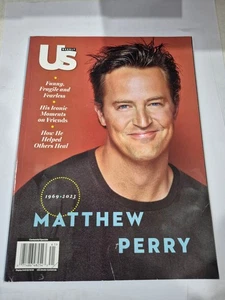 Matthew Perry Magazine 1969–2023 Funny Fragile His Iconic Moments On Friends - Picture 1 of 2
