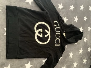 100 % Original GUCCI Interlocking G Hoodie Cotton Black / Größe: S (Übergroß) - Bild 1 von 9