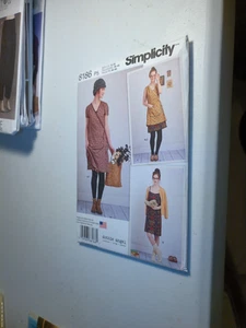 Simplicity Dottie Angel 8186 Slip, Slip Dress & Wrap Dress Pattern Misses' 12-20 - Picture 1 of 1