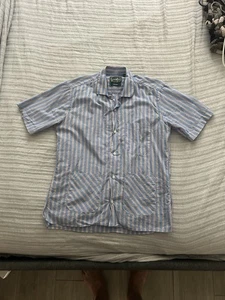 Gitman Bros Vintage Blue Stripe Shirt - Small - Picture 1 of 3