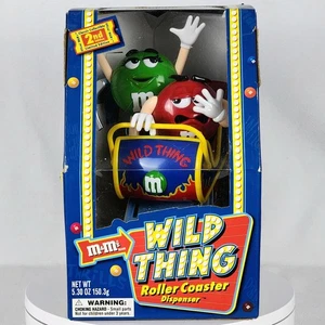 M&M's Wild Thing Roller Coaster Candy Dispenser 2nd Ed Ltd Ed NIB-Box Damage - Picture 1 of 12