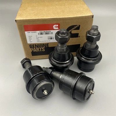 4 piezas rótulas inferiores superiores 0313BJPACK para 03-13 Dodge Ram 2500 3500 Cummins Foto 1 de 4