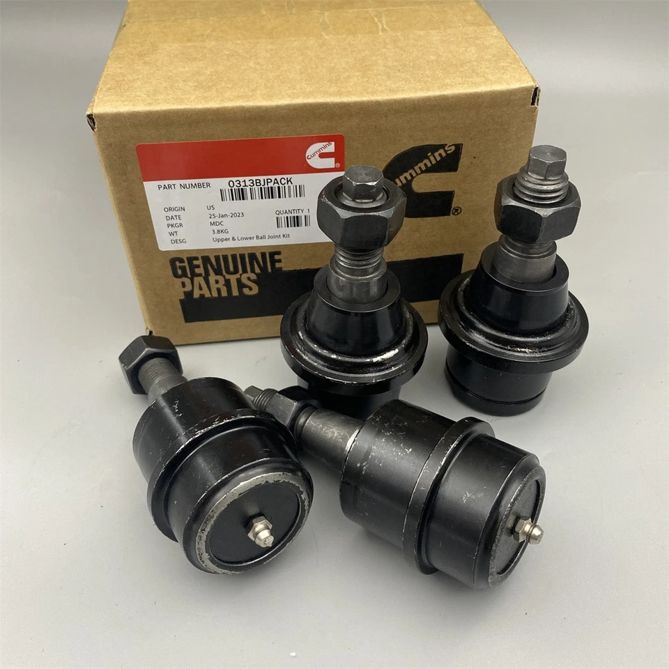 4 piezas rótulas inferiores superiores 0313BJPACK para 03-13 Dodge Ram 2500 3500 Cummins Foto 1 de 4