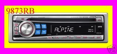 SINTO-CD MP3 ALPINE 9873 RB 9873RB NEW 2 ANNI GARANZIA - Immagine 1 di 1