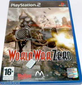 PlayStation 2 jeu video WORLD WAR ZERO action combat guerre console ps2 complet - Imagen 1 de 1