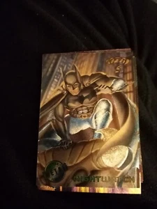 Xm43 DC BATMAN FOREVER METAL TRADING CARD 95 No 36 - Picture 1 of 1