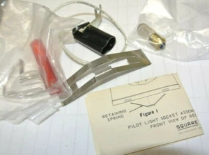 SQUARE D / 9999 PL-1 / PILOT LIGHT KIT / 110/120V / RED / NEW SURPLUS - Picture 1 of 7