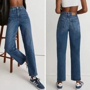 NEU Madewell Perfect Vintage Straight Jeans in Mayfield Wash, NG251, 26 - Bild 1 von 16