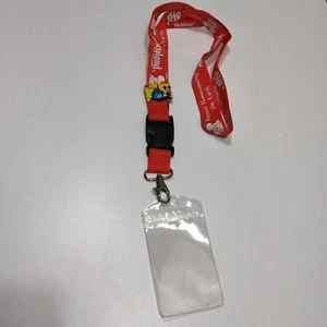 Disneyland Resort Lanyard Name Badge 50th Pin AAA Vacations - Picture 1 of 3