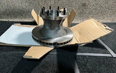 Rotor de freno de disco Bendix tipo U, plano, hierro 8 pernos PRT1130 para Chevrolet C30 75-86 Foto 1 de 4