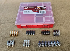 Universal Coaxial Coax RF RCA Adapter Connector Fitting Kit 28 Piece - Picture 1 of 16