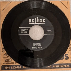 RARE John Lee Booker (Hooker) Blue Monday Deluxe 6004 1953 COUNTRY BLUES HEAR IT - Imagen 1 de 2