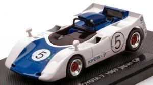 Modellino auto scala 1:43 Ebbro TOYOTA-7 JAPAN GP 1969 racing modellismo statico - Foto 1 di 1