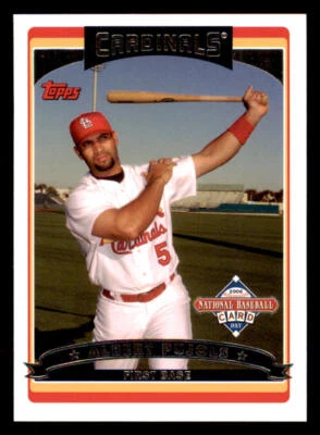 2006 Topps National Baseball Card Day #6 Albert Pujols - Image 1 of 2