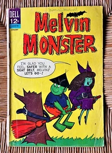 Melvin Monster No. 6 January 1967 Dell Comic Book - Picture 1 of 2