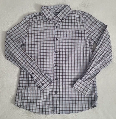 Camisa a Cuadros Johnnie-O Hangin' Out Niños 14 Botones JBWL 6230 Azul Búfalo Foto 1 de 4