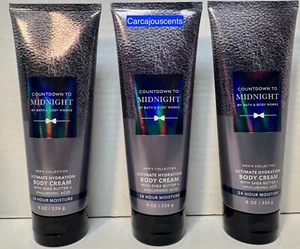 Bath & Body Works Countdown To Midnight Herren Körpercreme 3er Set - Bild 1 von 2