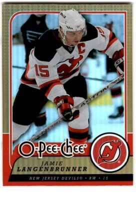 2008-09 O-Pee-Chee Gold Jamie Langenbrunner #459 New Jersey Devils - Image 1 of 2