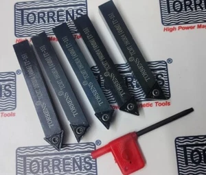 5 pc 5/8" Lathe Indexable Carbide Insert & Turning Tooling Bit Holder TCMT160308 - Picture 1 of 5