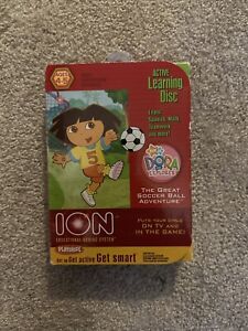 ION Educational Gaming System Learning Disc Dora The Great Soccer Ball Adventure
