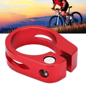 28.6mm Bike Seat Post Clamp Al-Alloy Locking Seat Tube Holder Clip for SP - Picture 1 of 27
