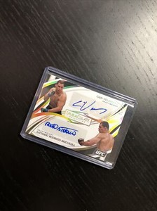 2022 IMMACULATE UFC CAIN VELASQUEZ ANTONIO RODRIGO NOGUEIRA DUAL AUTO 09/25
