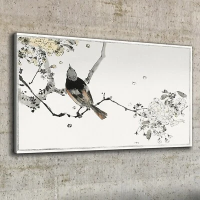Canvas Wandbild Leinwand Bilder 100x50 Malerei Asiatischer Zweig Tier Vogel Kuns - Bild 1 von 4