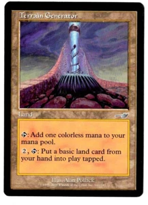 Terrain Generator - Nemesis 2000 MTG Land Uncommon NP - Bild 1 von 2