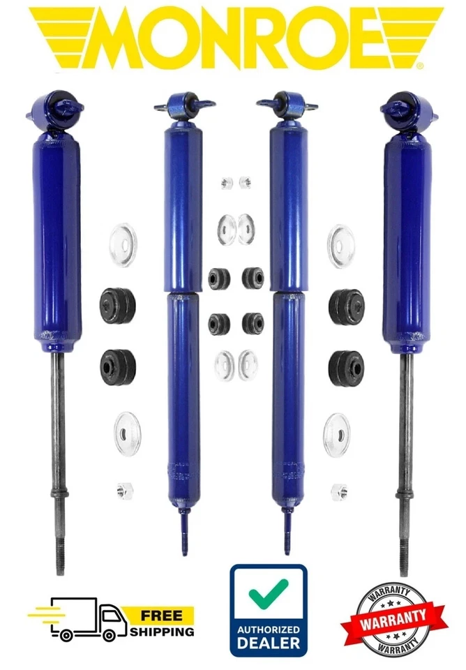 KIT de amortiguadores delanteros y traseros Monroe para Chevrolet Camaro Pontiac Firebird Foto 1 de 1