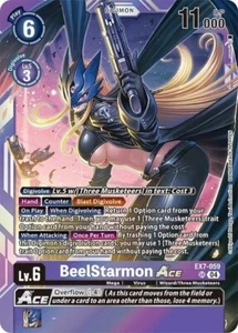 BeelStarmon ACE EX7-059 SR Digimon Digimon LIBERATOR - Picture 1 of 1