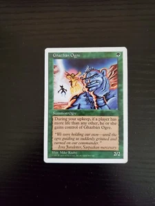 1997 MTG Magic the Gathering 5th Edition - Ghazban Ogre - MP - Picture 1 of 2
