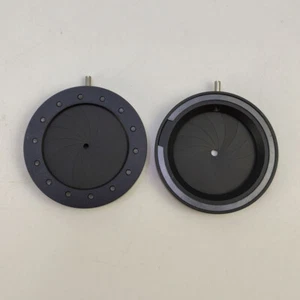 Lente de cámara microscopio de apertura de diafragma de iris ajustable de 1,5-26 mm 1 pieza - Imagen 1 de 5