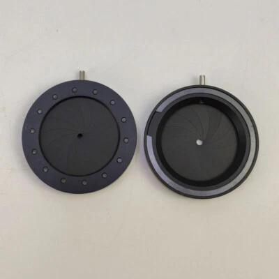 1PC Adjustable 1.5-26mm Iris diaphragm Aperture Microscope Camera Lens - Image 1 of 4