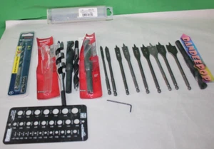 17 Piece Assorted Hammer Drill Daming Drill Bits Milwaukee Bosch Blue Granite ++ - Picture 1 of 15