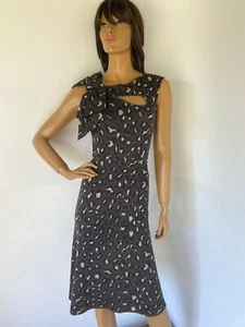 NWT! $298 Tracy Reese New York Leopard Cutout Sexy Dress Small - Picture 1 of 7
