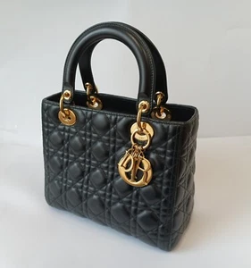 Lady Dior Tasche - Schwarz - Mittelgroß - Bild 1 von 13