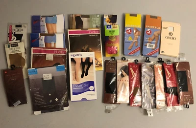 22x Strumpfhosen Söckchen Kniestrümpfe in Verpackung diverse Größen und Marken - Bild 1 von 4