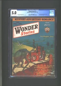 Wonder Stories 1 1930 CGC 5.0 off weiß bis weiß nur ERSTE AUSGABE - Bild 1 von 2