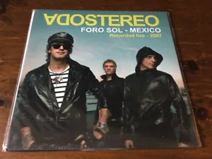 SODA STEREO FORO SOL LIVE MEXICO 2007 VINYL MINT RECORD NEW LIMITED EDITION - Picture 1 of 3