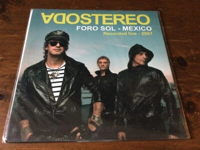 SODA STEREO FORO SOL LIVE MEXICO 2007 VINYL  MINT RECORD NEW LIMITED EDITION - Image 1 of 3