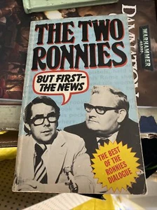 The Two Ronnies But First The News Book - Picture 1 of 7