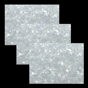 3 Stck. A4 Größe Gitarre Plektrum Locher Zum Selbermachen Zelluloid Blatt Schlagbrett Perlweiß 0,71 mm - Bild 1 von 4