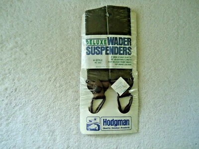 Vtg " NOS " Hodgman HStyle No.3452 Deluxe 36" Adjustable Length Wader Suspenders - Image 1 of 4