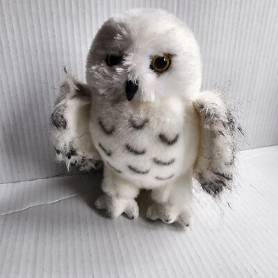 Плюшевая мягкая игрушка-животное Douglas Wizard Snowy Owl 8 дюймов белый хедвиг детская обнимашка - Изображение 1 из 3