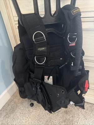Zeagle Ranger BCD Talla Grande - Negro - Resistente Compensador de Flotabilidad de Buceo Foto 1 de 4
