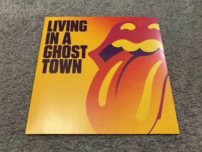 The Rolling Stones Living In A Ghost Town Limited Single Sided Purple 10'' Vinyl - Image 1 of 4