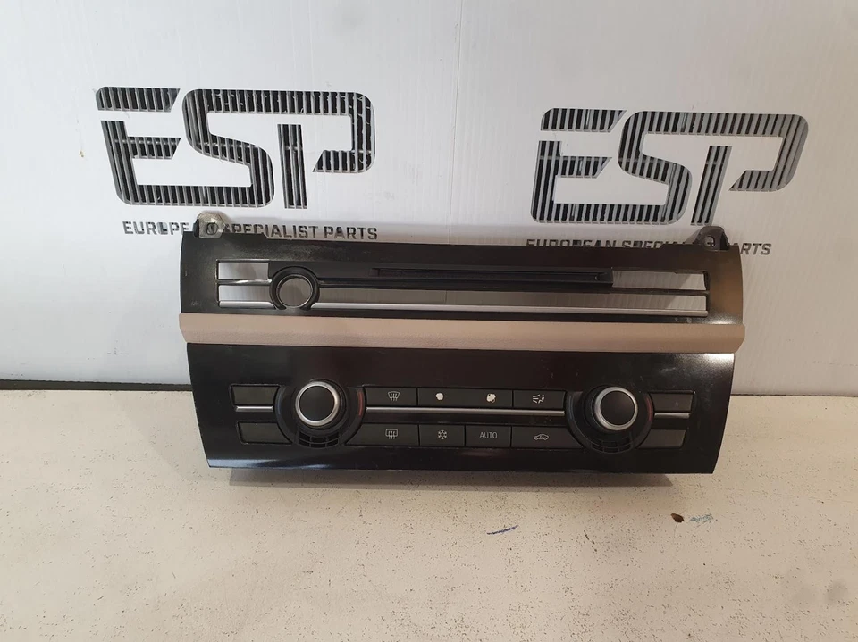 BMW 5 SERIES HEATER/AC CONTROLS FRONT, F10/F11, SEDAN/WAGON, 9263760 - Image 1 of 4