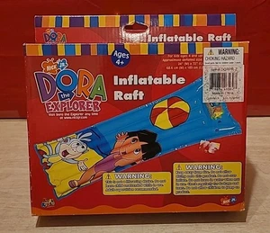 Dora The Explorer aufblasbares Pool Floß Float 2002 (Nick Jr) Stiefel (BRANDNEU!) - Bild 1 von 6